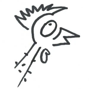 Marlies Kosubski: Hühner und Streithähne – Vogel 1