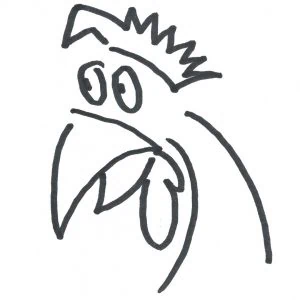 Marlies Kosubski: Hühner und Streithähne – Vogel 18