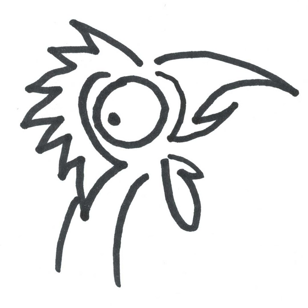 Marlies Kosubski: Hühner und Streithähne – Vogel 21