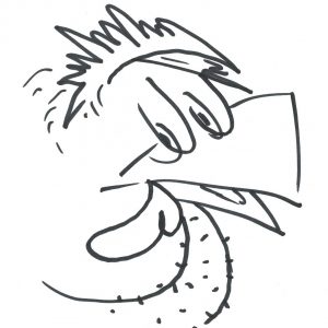 Marlies Kosubski: Hühner und Streithähne – Vogel 23