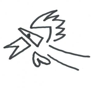 Marlies Kosubski: Hühner und Streithähne – Vogel 4