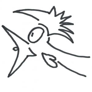 Marlies Kosubski: Hühner und Streithähne – Vogel 8