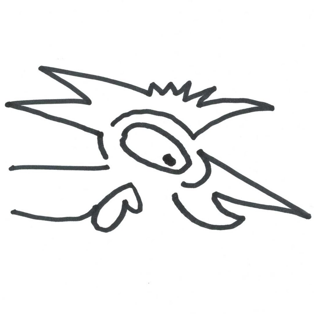 Marlies Kosubski: Hühner und Streithähne – Vogel 9